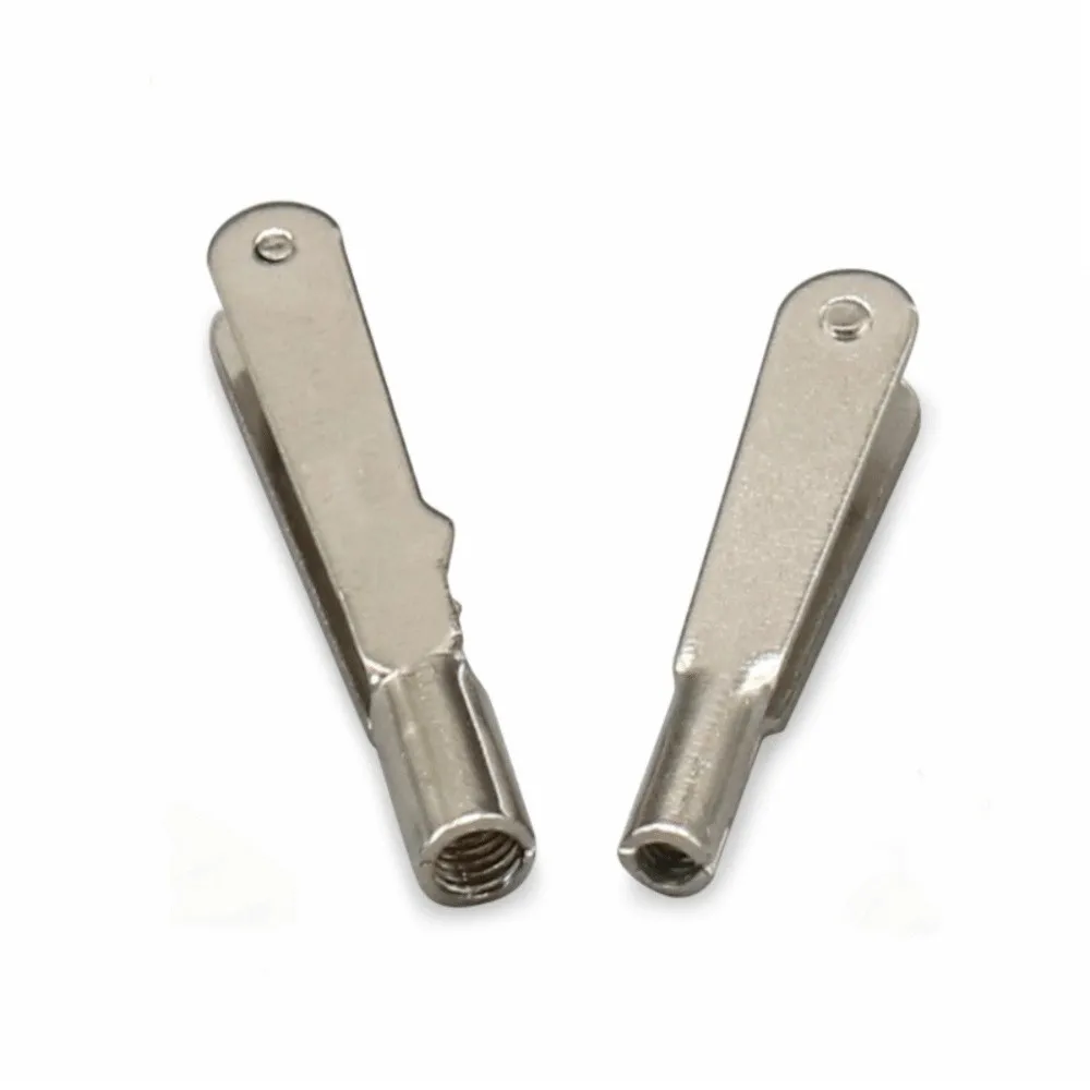 5Pcs M2/M3 Metal Clevis Screw Spare Part DIY Rod Connector Clamp Chuck Pull Rod Connector Arm Link Tie Rod RC Accessories