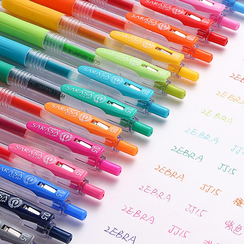 Press Gel Pen 0.5mm Color Pen JJ15 Students Use to Take Notes Use Hand Account sa Glass fountain pen