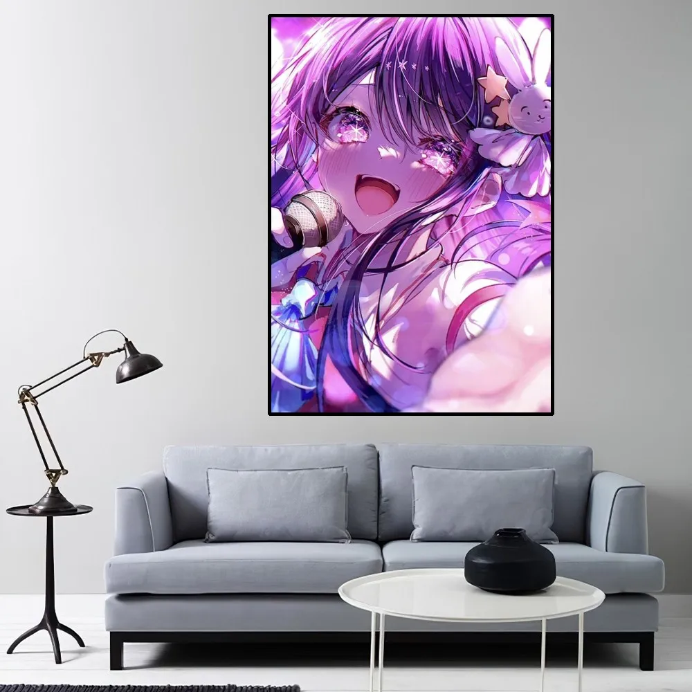 Oshi no Ko Anime Poster Home Room Decor Livingroom Bedroom Aesthetic Art Wall Painting Stickers