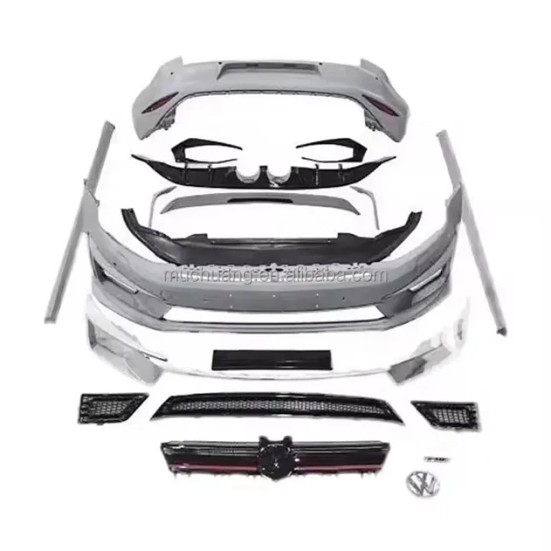 

2018-2020 Auto Parts Body Kit R400 Style Full Set Body System Upgrade Made of Durable PP Plastic