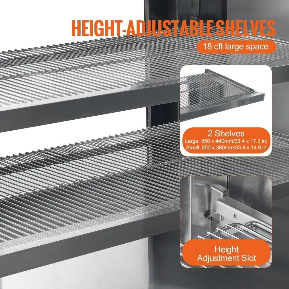 Commercial Refrigerated Display Case Bakery 180L 505L 2Tier