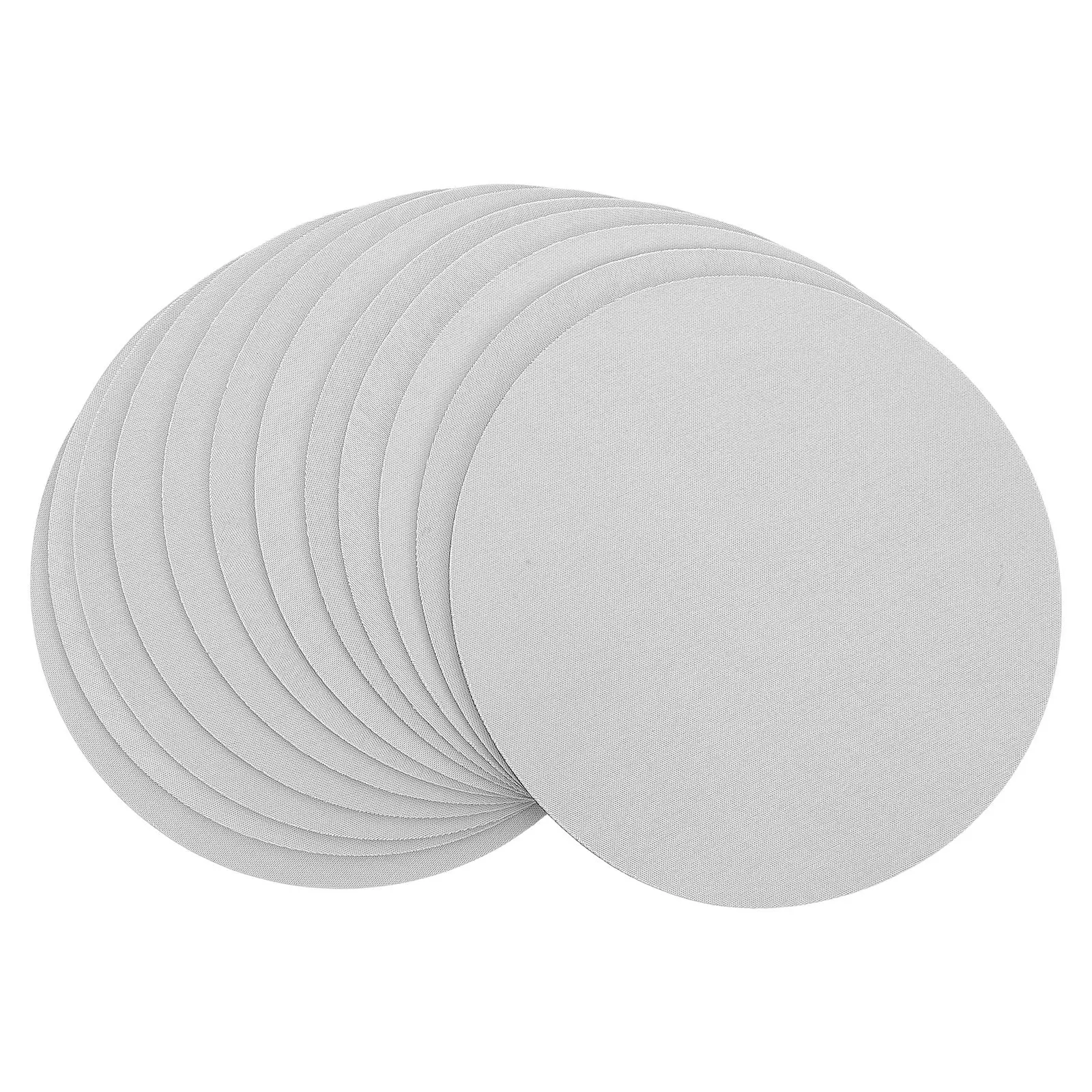 12Pcs Round Blank Mouse Pads White 2Mm Thick Sublimation Mousepad Blanks Heat Transfer Mouse Pads for Gaming Office Craft