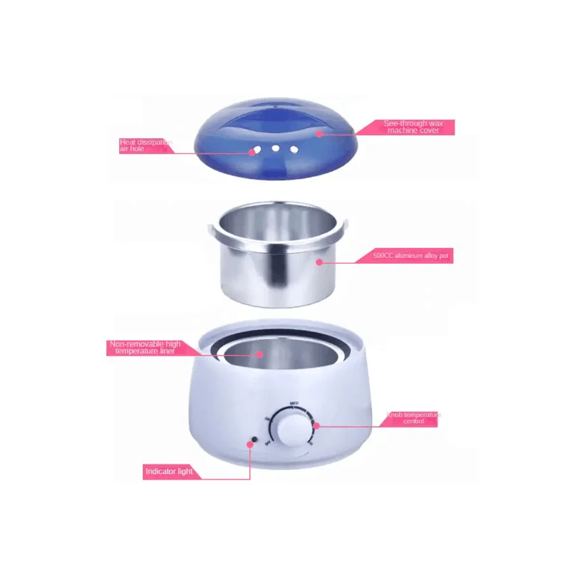 1pc-wax therapy machine mini multi-functional depilatory wax pot machine display banafin beauty small wax pot