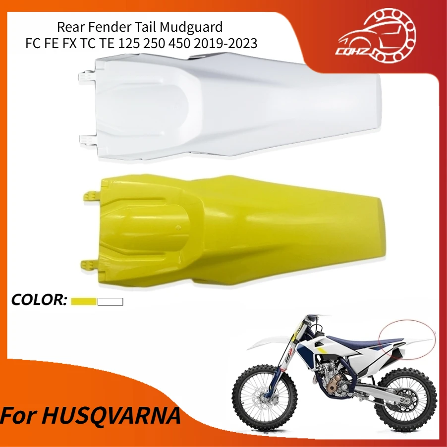 Motorcycle Rear Fender Tail Mudguard Body Fairing Plastic Cover For HUSQVARNA FC FE FX TC TE 125 250 450 2019-2023 Off Road