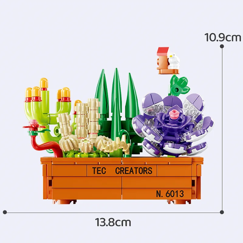 The Blooming Flower House building blocks are creative DIY bricks and children's educational toys featuring plants and flowers