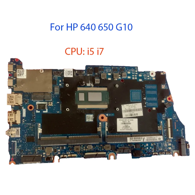 N42771-601 HP 640 650 G10 노트북 마더보드용 CPU 프로세서 포함 i5-1335U i7-1355 SRMLY DA0X8TMB8E0