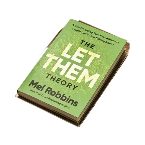 The Let Them Theory Mel Robbins NYT Bestseller English Paperback Boundaries Mental Health Self Help Free Shipping
