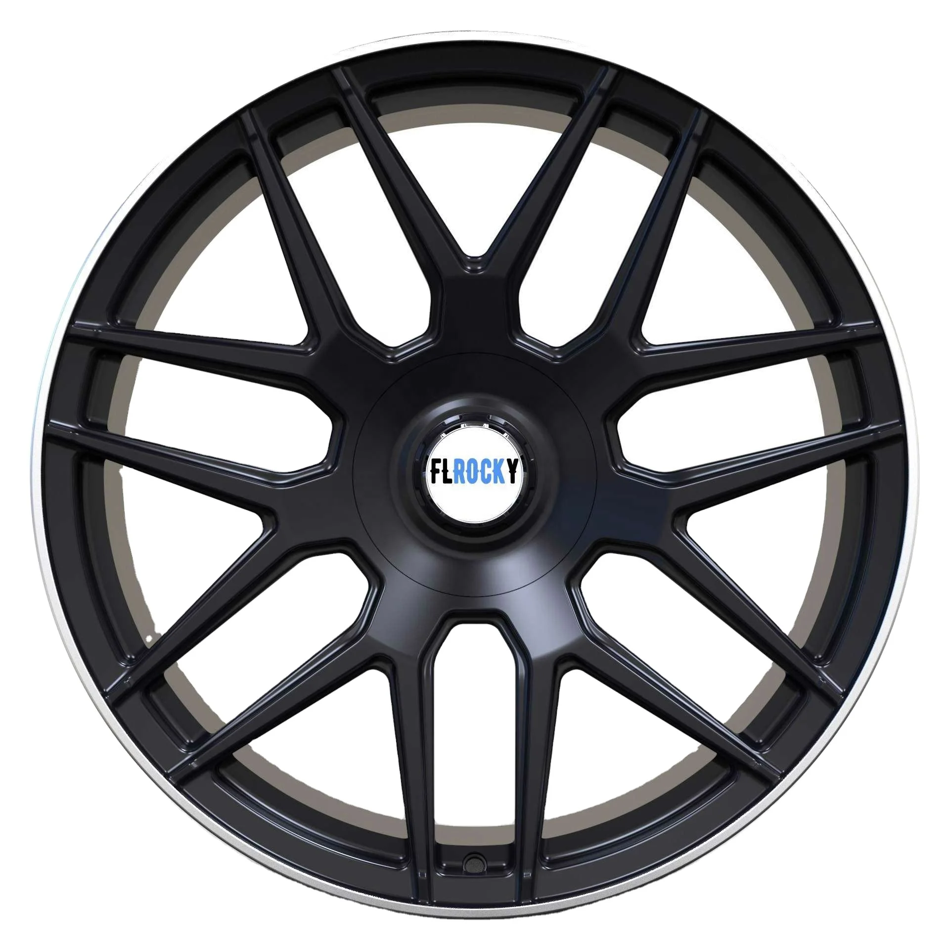 

4PCS Factory Custom Polishing Process 6061-T6 Aluminum Alloy Forged Car Wheels