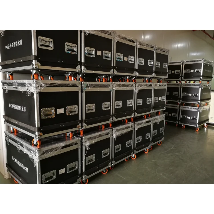 Flight Case Use For P2 P2.5 P3 P3.91 P4 P4.81 P5 P5.95 P6 P6.67 P8 P10 Indoor And Outdoor Die-casting Rental Cabinet Package