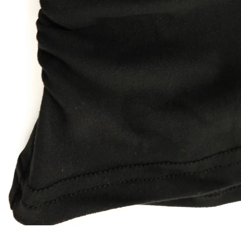 Herbst Neu Damen T-Shirt Streetwear Mode Langarm Lässig Schmal Vielseitig Damen T-Shirt Einfarbig Sexy Tiefer Ausschnitt Oberteile Kleidung – Detail 23