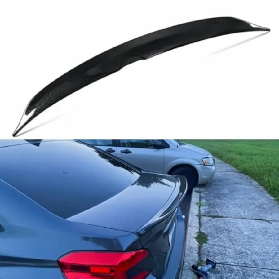 

Rear Trunk Spoiler Compatible with 2015-2021 Subaru WRX/WRX STI Duckbill Fits 4-Door Sedan Trunk Tail Deck Lid Exterior Wing Li