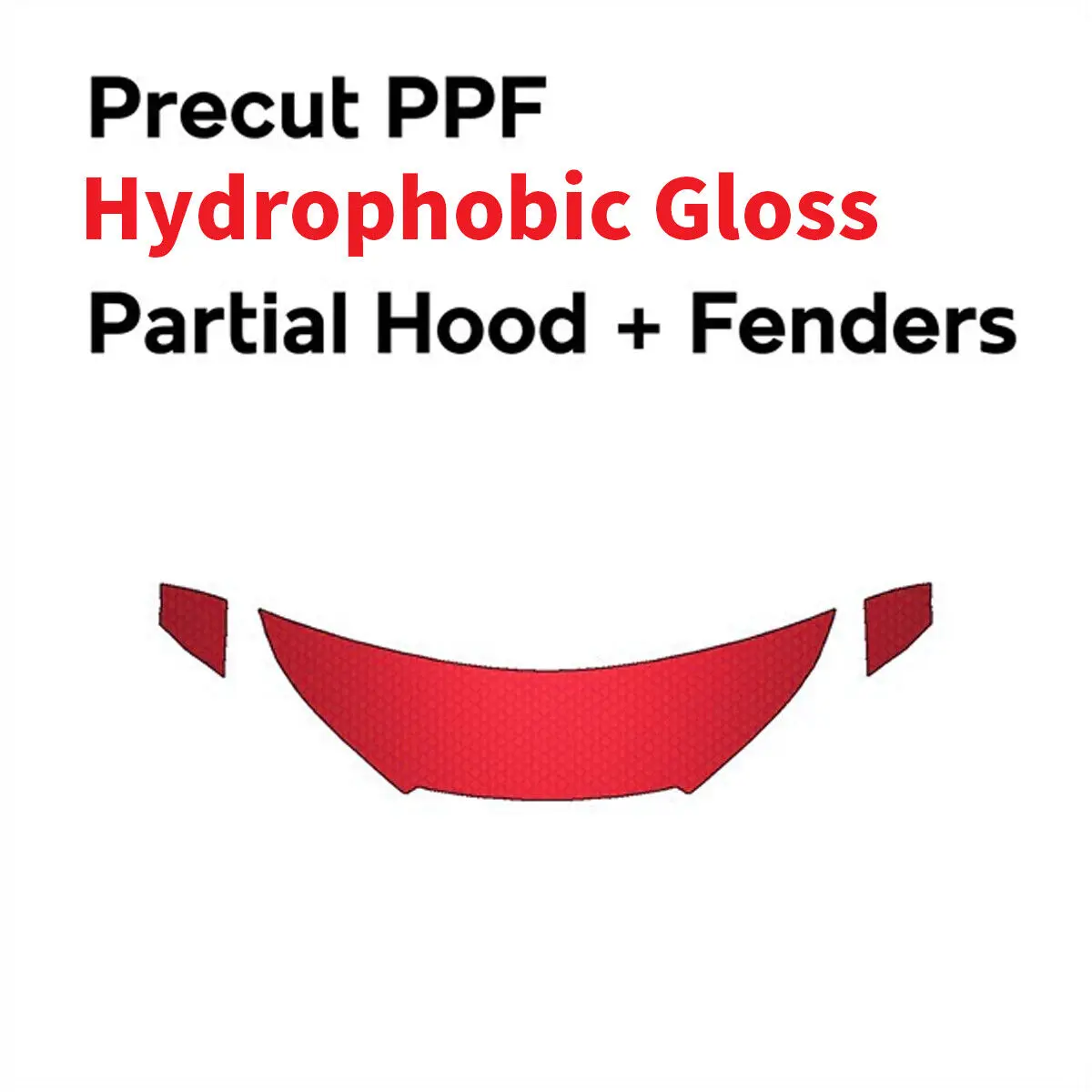 

Partial Hood Fenders Mirrors PreCut PPF Paint Protection Film DIY Clear Bra for Toyota Highlander 2017-2019