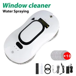 NEW Water Spray Window Cleaning Robot for Home Automatic Robotic Vacuum Cleaner Household Glass Wiper Electric Windows Washer