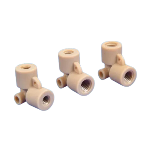 PEEK Connector Internal Thread L-shaped Right Angle Connector High-temperature And Corrosion-Resistant