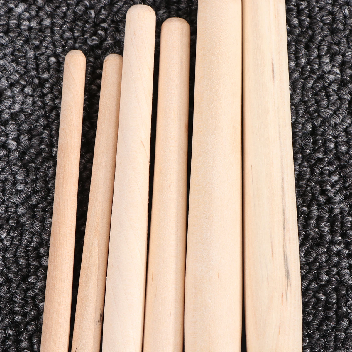 

6Pcs Oil Painting Brushes Bristle Art Brush Set Log Painting Brushes Suitable for Kids Art Drawing Crafts