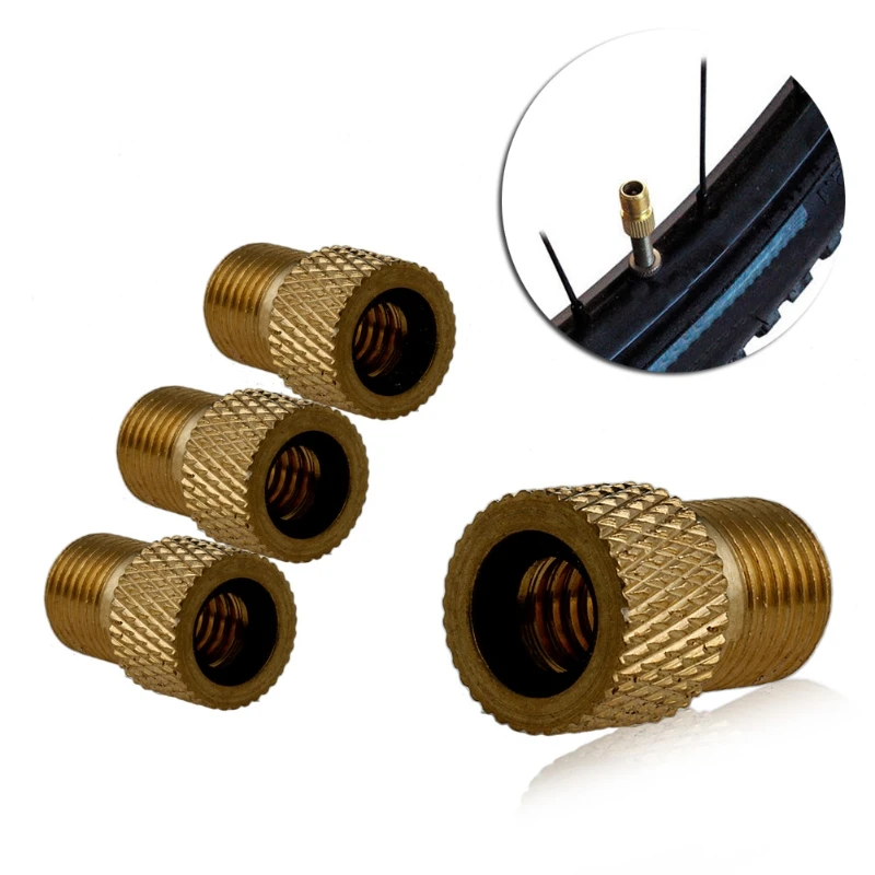 New Presta to Schrader Bike for Valve Adaptor
