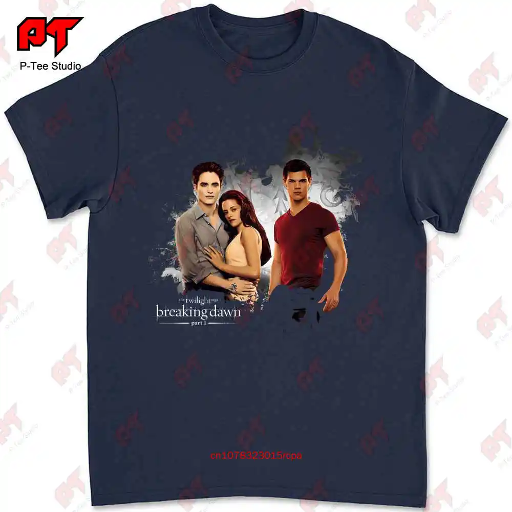 The Twilight Saga Breaking Dawn Part 1 T Shirt Jacob Edward Bella Sz L 2011 0N4O