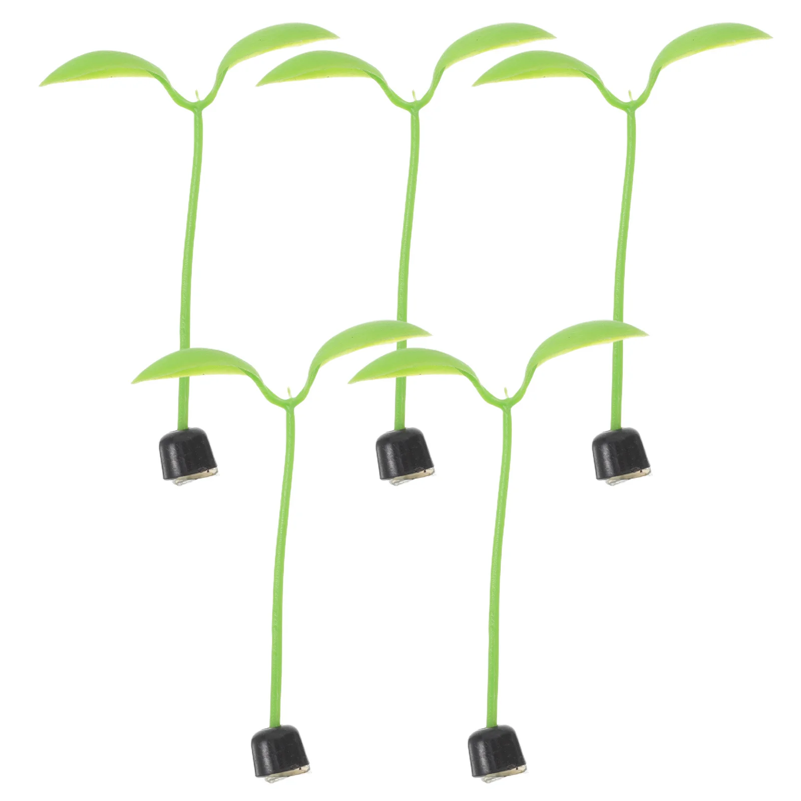 5Pcs Universal Elektrische Roller Dekoration Sprießen Kreative Langlebig Einfach Installieren Auto Spiegel Fahrzeug Zubehör