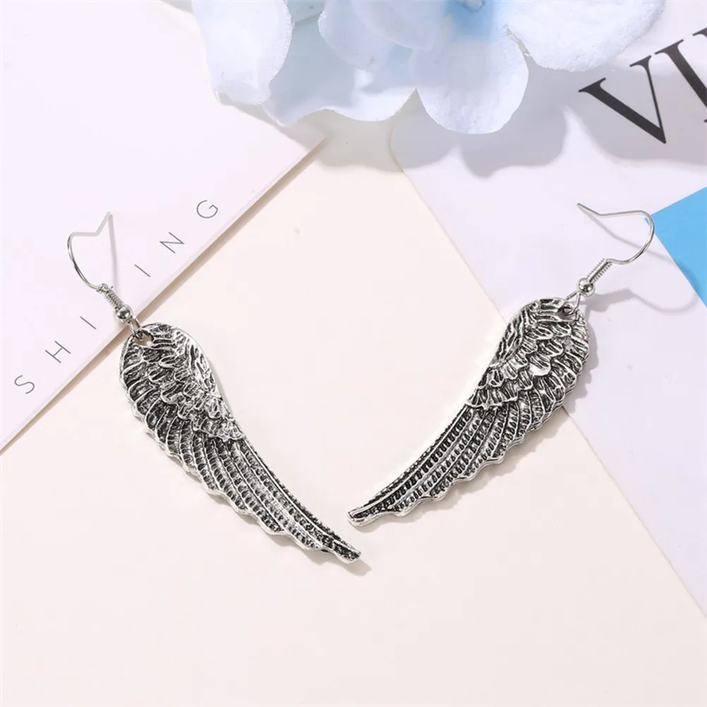 Angel Wing Earrings Creative Lightweight Rust Resistant Elegant Ear Dangler Women Earrings Ideal for Wedding Party Daily Wear