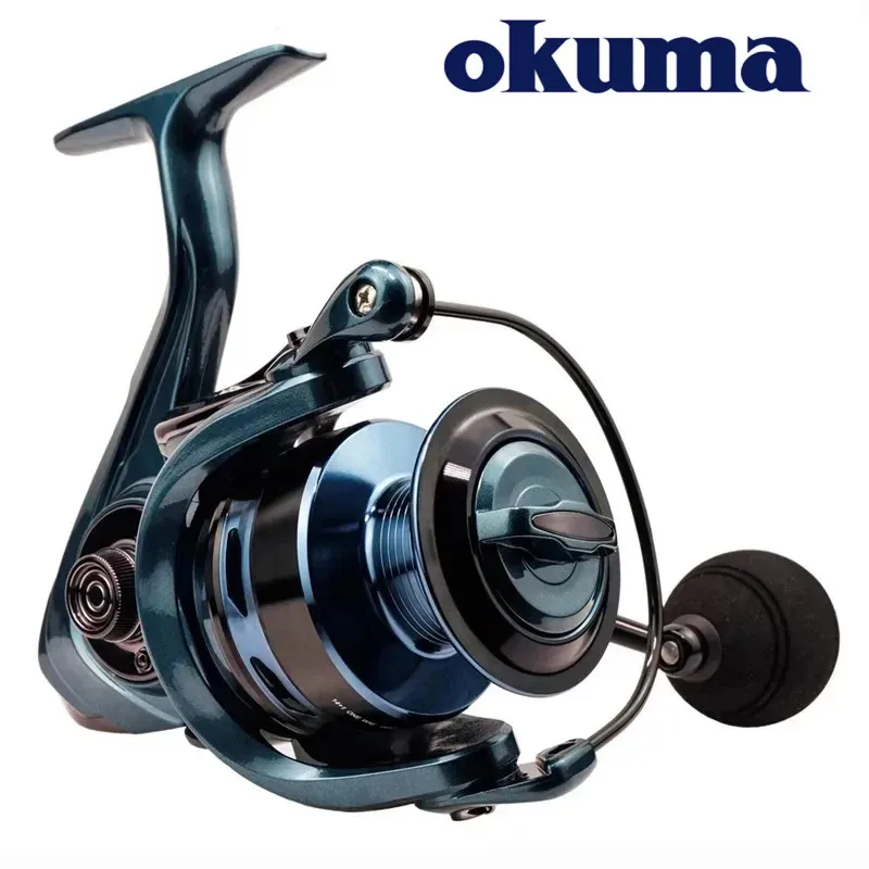 Okuma Quality Double Spool Fishing Reel No Gaps Alloy 5.5:1 Gear Ratio High Speed Spinning Reel Casting reel Carp For Saltwat