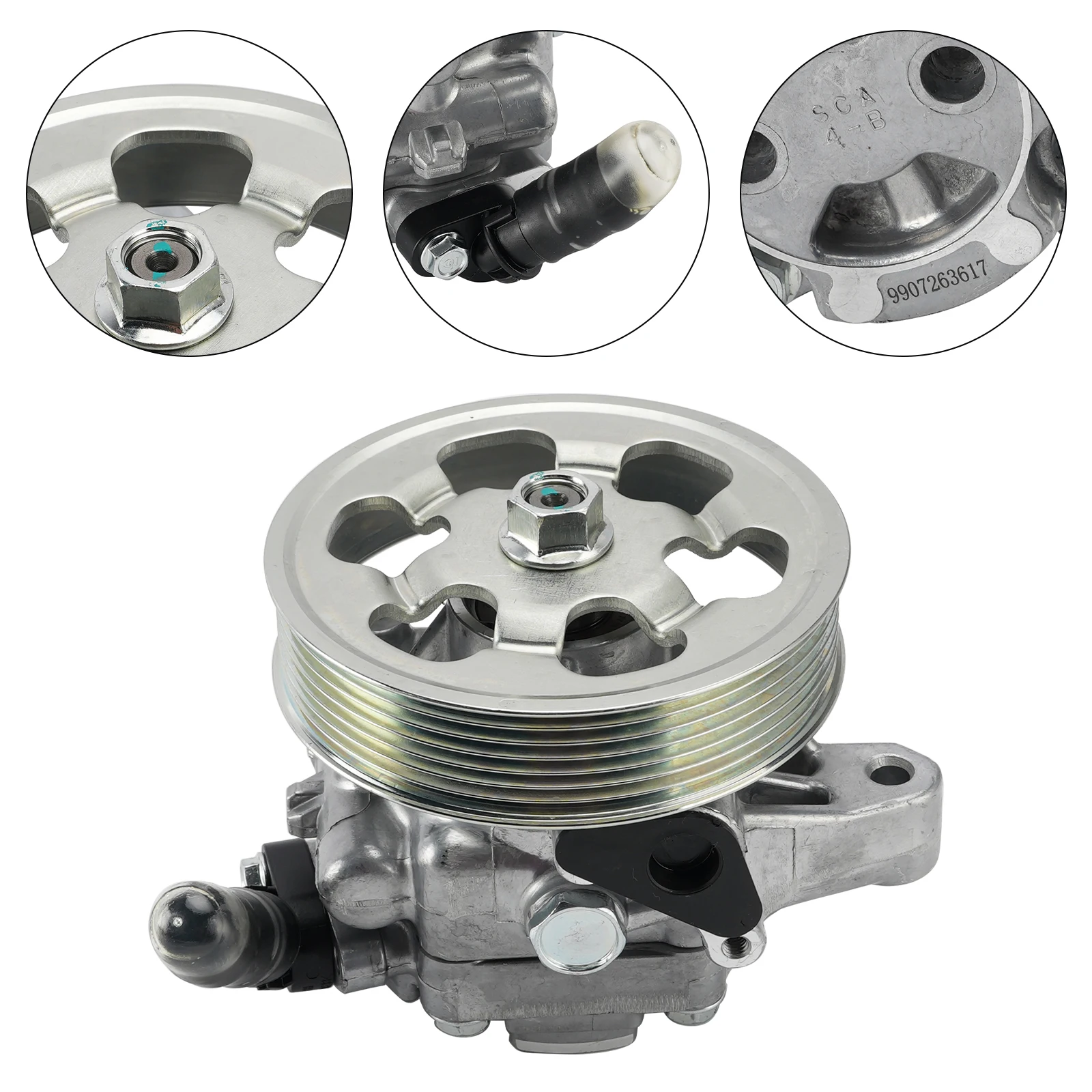 Artudatech Power Steering Pump For Honda Accord 2006-2007 Element 2006 2007 2008 2009 2010 2011 56110-RTA-003