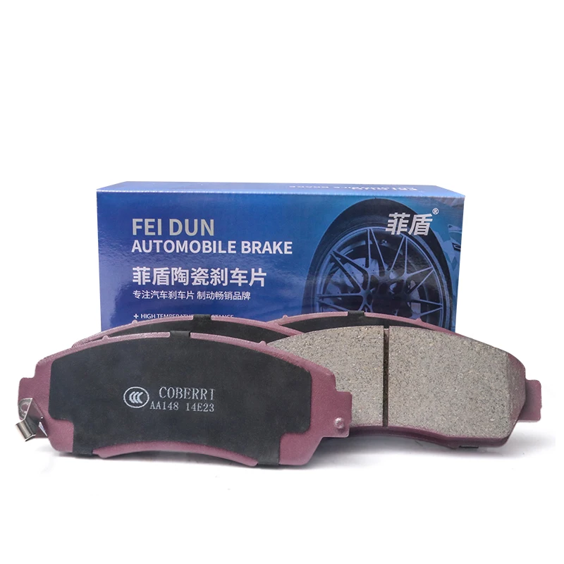 FEIDUN Customized Auto Front Rear Car Brake Pads New ceramic formula for BYD T3 ATTO 3 Chazor Dolphin e2 FO F1 F3  FangChengBao