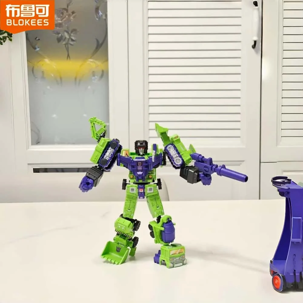 Nowe Zestawy Transformery Blokees Devastator Wersja Defender, Zestawy Kombinowane Devastator, Zabawki Opancerzone, Akcesoria do Wiertarek, Uchwyt