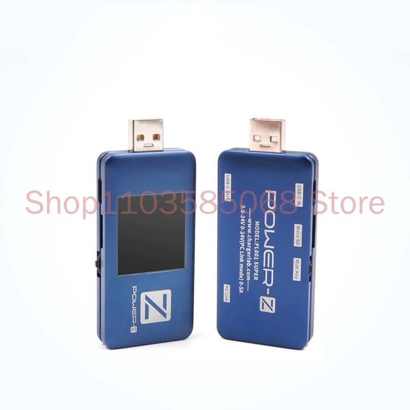 POWERZ PD USB الجهد فاحص التيار المحمولة متر شحن سريع اختبار الطاقة KM001C جهاز الخداع