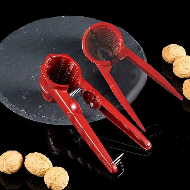 

Nut Cracker Tool Sheller Opener Tool Heavy Duty Nutcrackers Opener Tool Non-slip Funnel Walnut Pliers For Sunflower Hazelnut