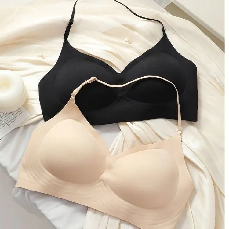 Best 12cm Lift Invisible Push Up Bra Backless Strapless Self Adhesive Silicone Seamless Thick Padding Nude Beige Women Lingerie view 2