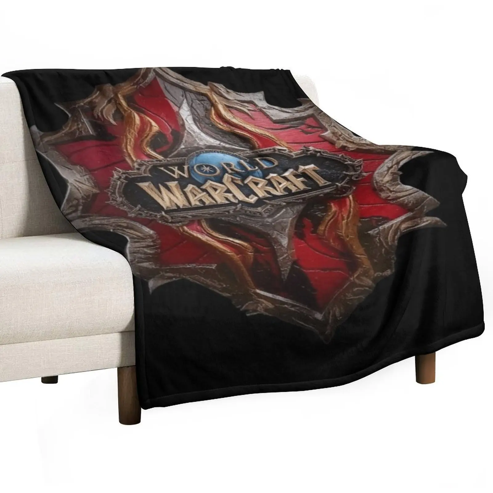 

7624 Shield from the game World of warcraft - WoW- Throw Blanket Cute Soft Beds christmas gifts Giant Sofa Blankets
