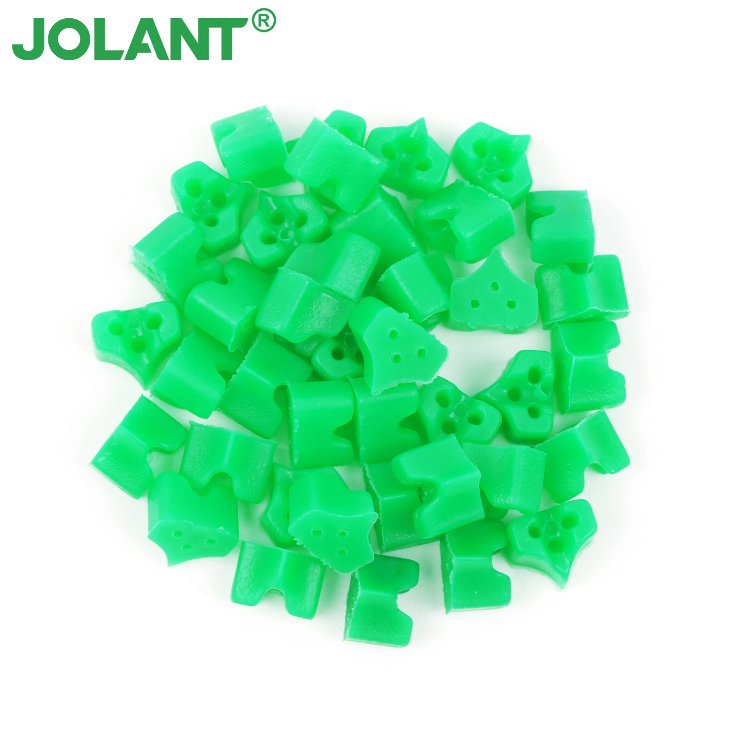 

JOLANT 40pcs/Bag Dental Silicone Wedges Add On Wedges Rubber Delta Ring Tine Dentist Product Materials Dentistry Tools