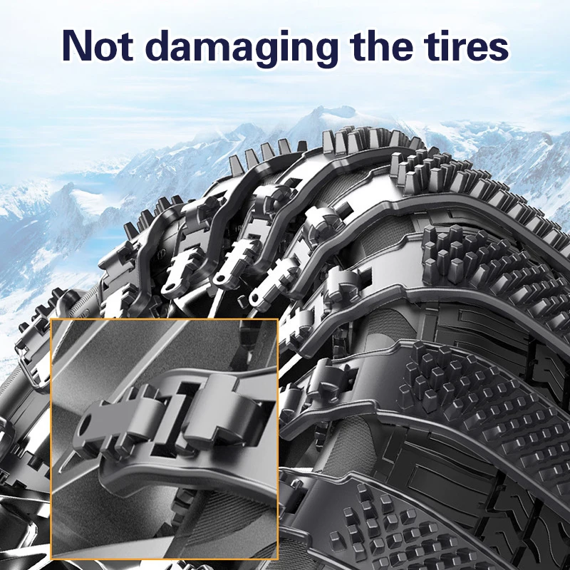 Car Winter Anti-Skid Chain Does Not Hurt The Tyre Tie Car Snow Anti-Skid Chain Auto Accessories