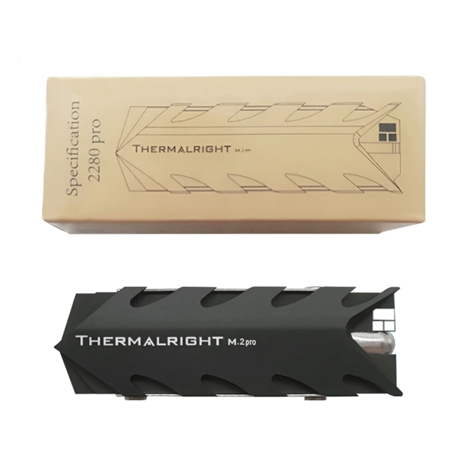 Thermalright M.2 2280 PRO ARGB alliage d'aluminium SSD disque dur à semi-conducteurs refroidissement pour dissipateur thermique M2 22*80mm radiateur de refroidissement