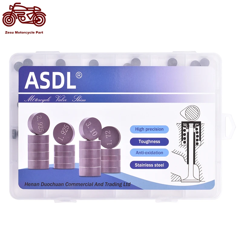 45pcs/90pcs/135pcs 8.85mm-8.9mm Motorcycle Engine Part Adjustable Valve Shim Complete Refill Kit for 250 350SXF XCF Freeride 350