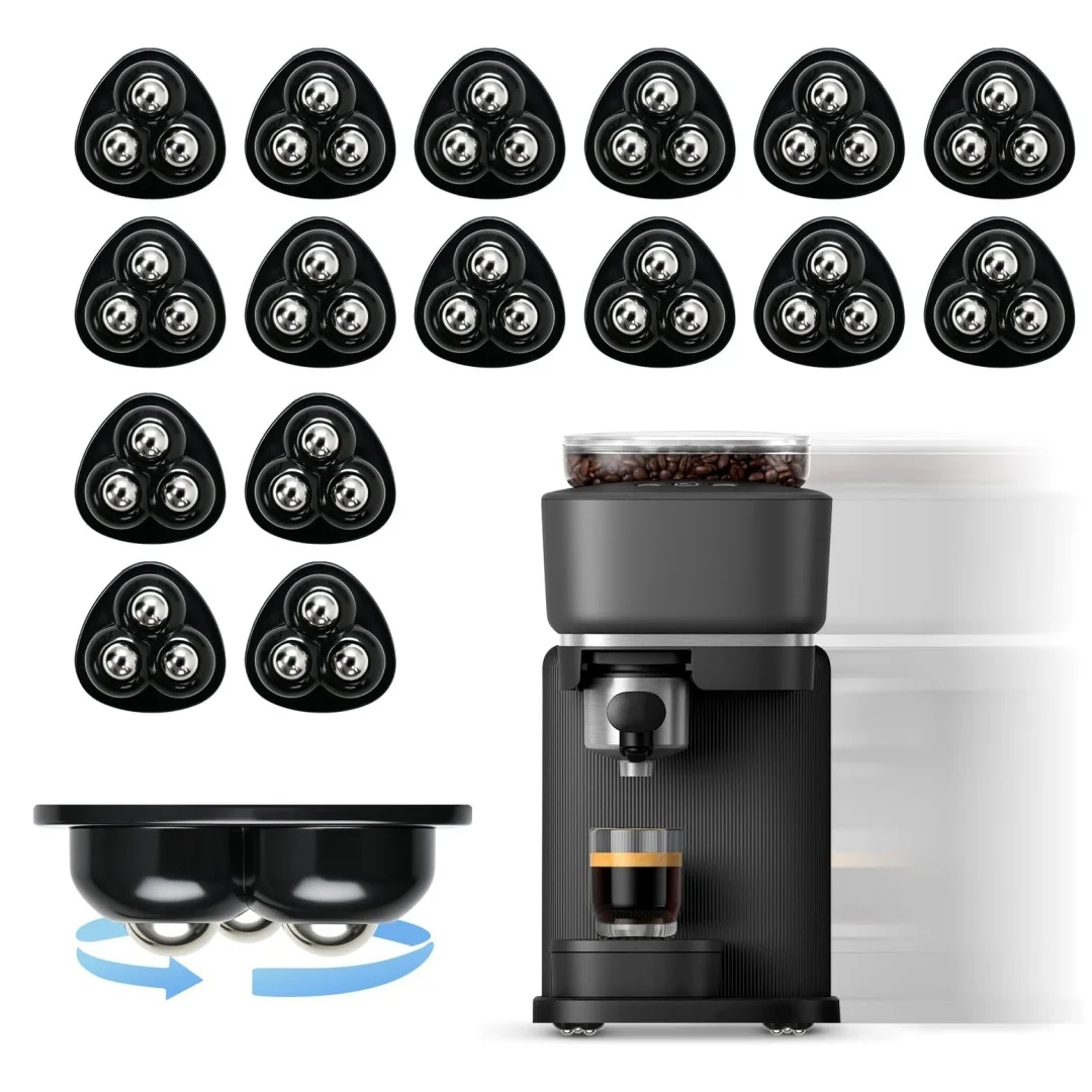Electrical Slider, Self-Adhesive 360° Rotating Furniture Slider, Suitable for Coffee Machines, Mixers, Ovens, Countertop Sliders