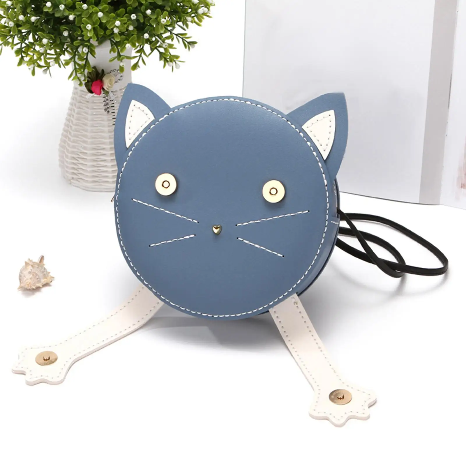 1 Set DIY Shoulder Bag Making Materials PU Leather Womens Bag Crafts Projects Gifts for Friends