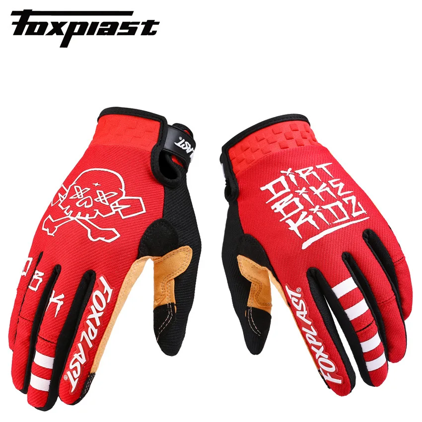 DD4 Retro Motorcycle Riding Gloves Leather Anti-drop &Wear-resistant Motocross Glove Full Finger Real Leather Moto Gloves Men