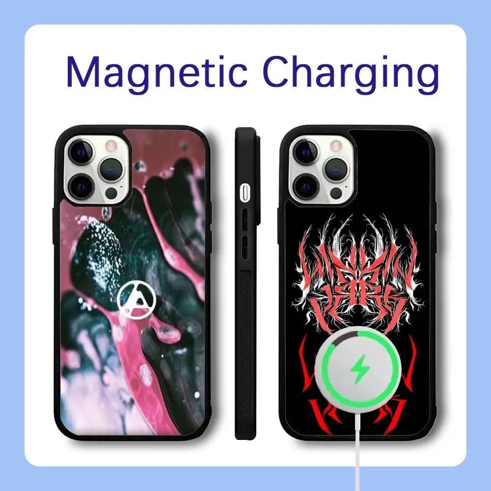 

L-LinkinS Park From Zero Phone Case For iPhone 16,15,14,13,12,11,Pro,Max,Plus,Mini,SE Magsafe Magnetic Wireless Charging