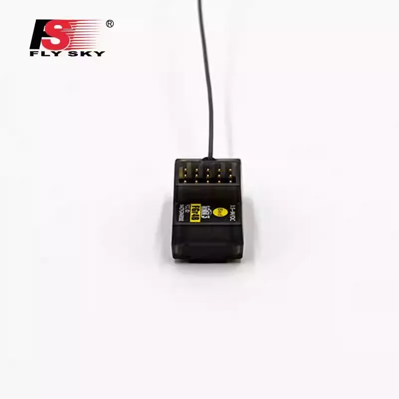 FGR4B Fusi FLYSKY هوائي واحد ثنائي الاتجاه يتلقى رباعي الاتجاه متوافق مع المركبات والسفن PL18NB4 من الجيل الثالث