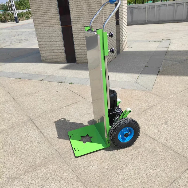 

Electric Climbing Machine Handling Vehicle up and Down Stairs Cement Folding Hand Pulled Small Cart Climbing Machine