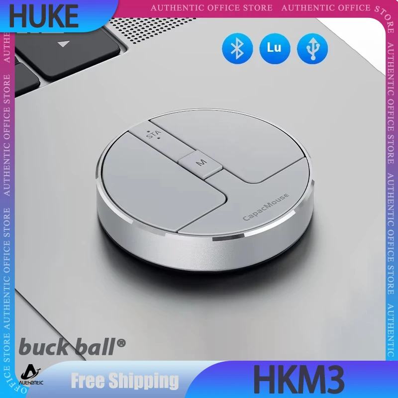 

HUKE HKM3 игровая мышь мини портативная 3-режимная бесшумная Bluetooth беспроводная мышь перезаряжаемые мыши пользовательские компьютерные офисные аксессуары