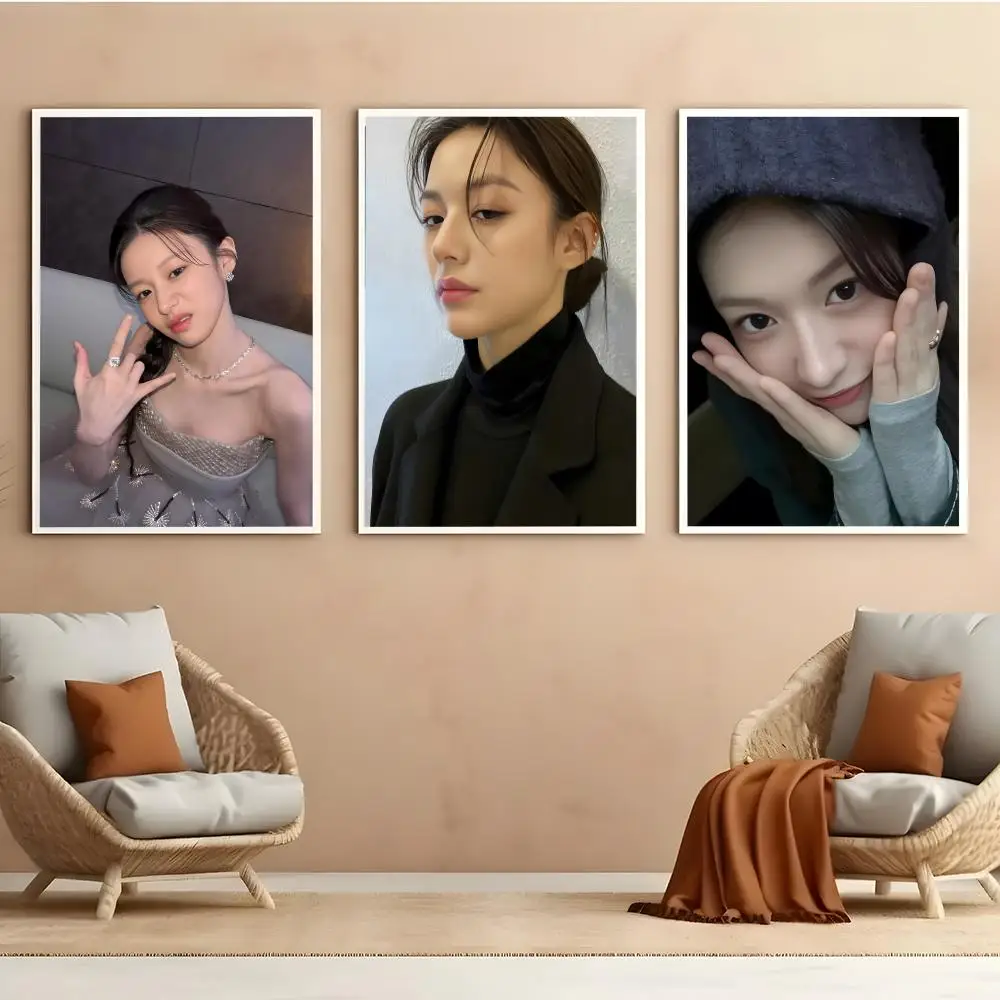 Go Younjung Poster Durable HD PVC Wall Art - Waterproof Soundproof For Home Office Bar