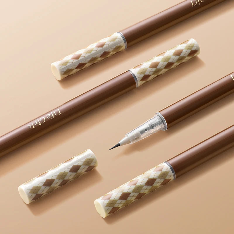Life Girls Flüssiger Augenbrauenstift, 0,01 mm, ultrafein, glatt, wasserfest, einfache Anwendung, natürliches 3D-Augenbrauen-Make-up