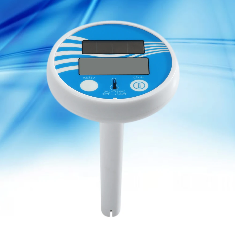 

Digital Pool Thermometer High Accuracy Floating Water Proof ABS Material For Spa Bath Pond Fish Tank Aquarium Spherical Design