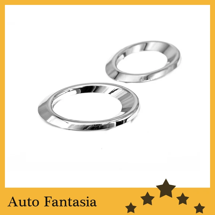 

Chrome front fog light cover for Audi Q5 2008 Up -- Free Shipping