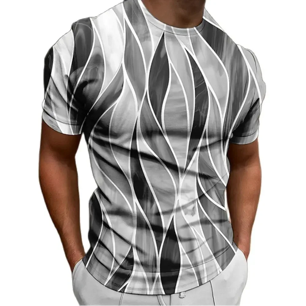 

Summer Punk Street O-neck T Shirt Oversized Tee Shirt Men's Clothing Hot Fashion T-Shirts for Men 3D Print Short Sleeve Tops