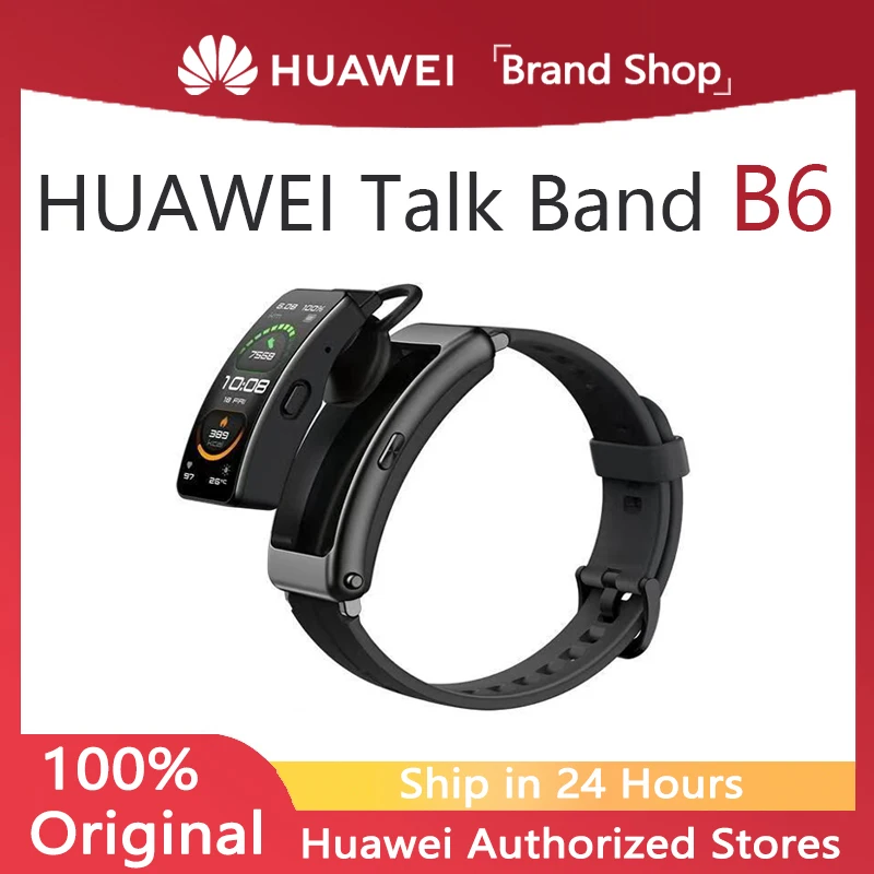 هواوي TalkBand B6 الذكية معصمه بلوتوث 5.2 1.53 بوصة AMOLED شاشة كيرين A1 المعالج دعوة سماعة نقاش الفرقة