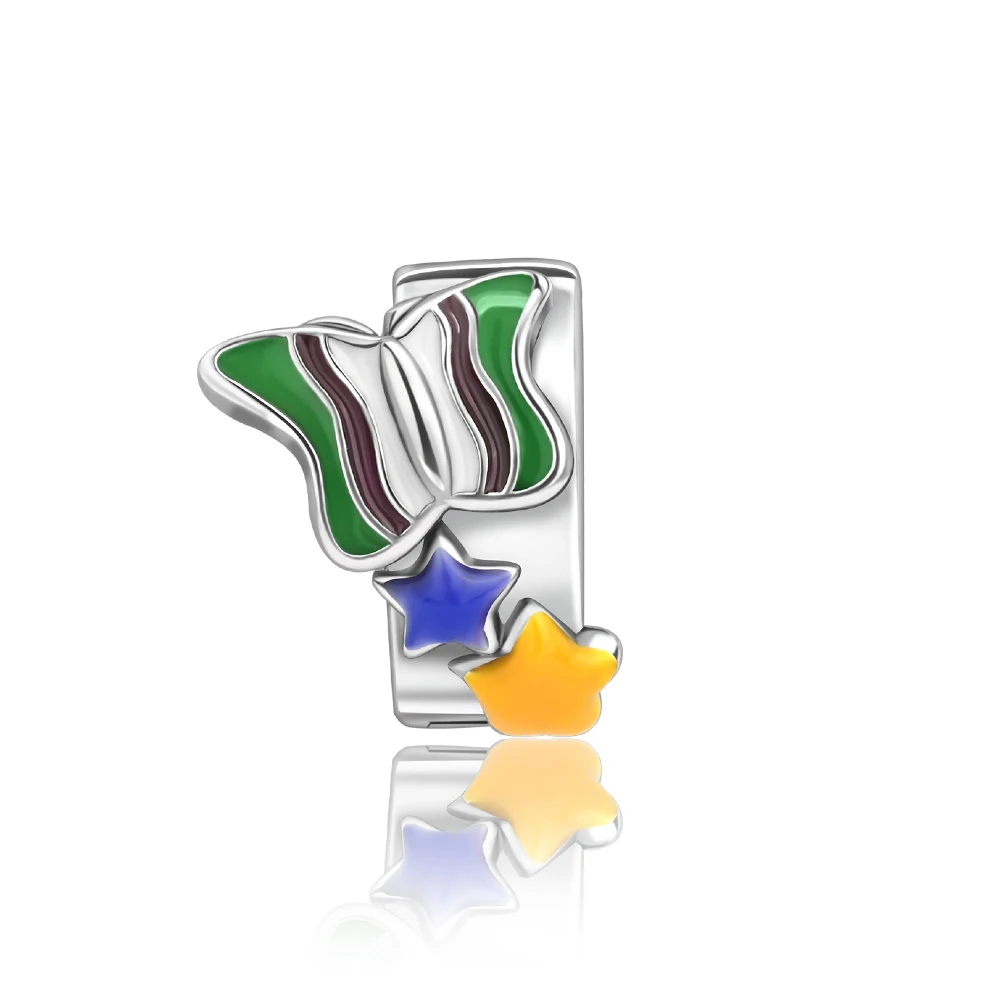 

Ahthen 925 Sterling Silver Beads Butterfly Star Dangle Charm fit Snake Chain Bracelets Necklaces for Women Jewelry Making