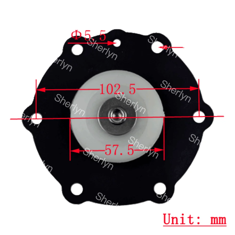 Joil Asahi Diaphragm Repair Kit 1.5-inch Diaphragm Repair Kit Suitable for JISI40 Electromagnetic Pulse Valve